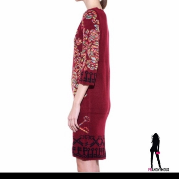 Style Mafia Red Key Dress - Picture 3 of 7